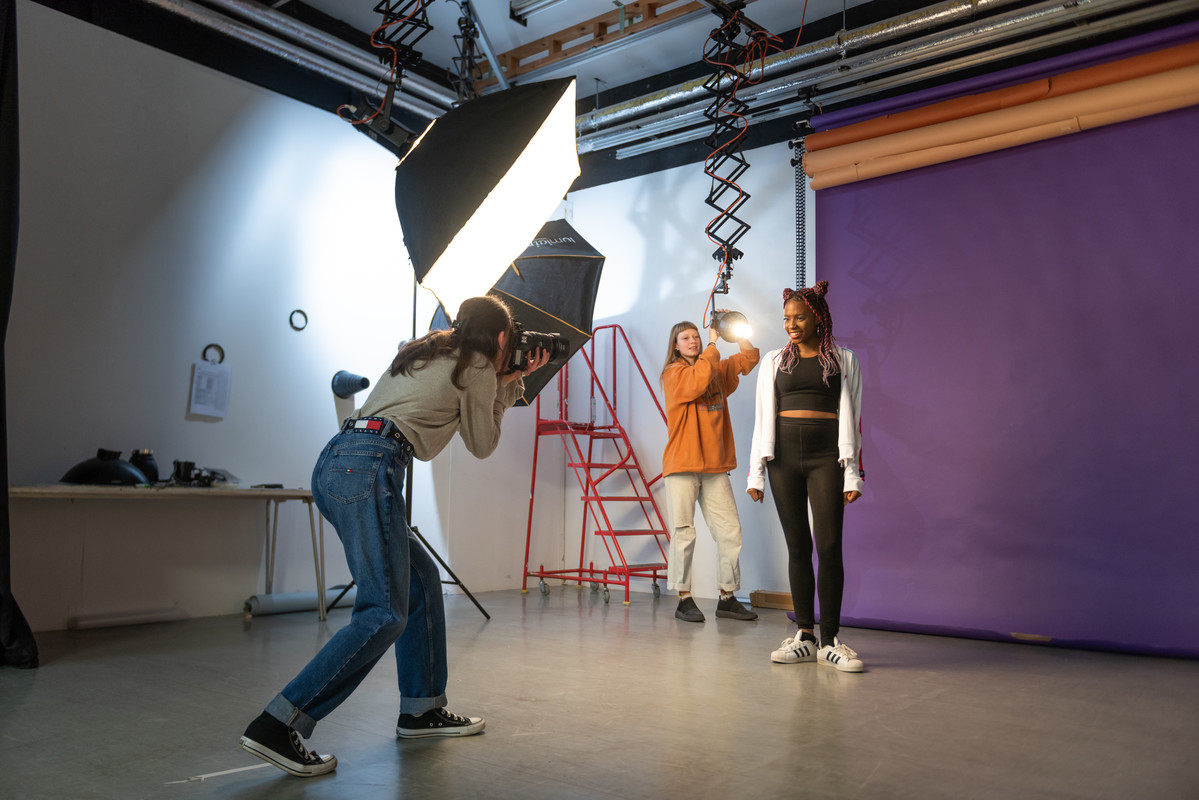Photography studio, UCA Farnham
